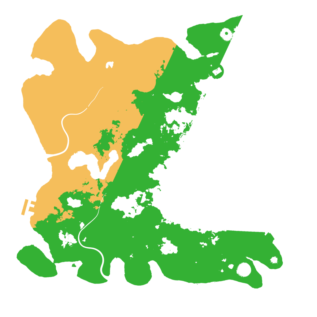 Biome Rust Map: Procedural Map, Size: 4000, Seed: 1251238939