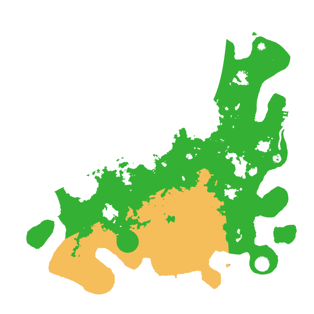 Biome Rust Map: Procedural Map, Size: 3750, Seed: 528600210