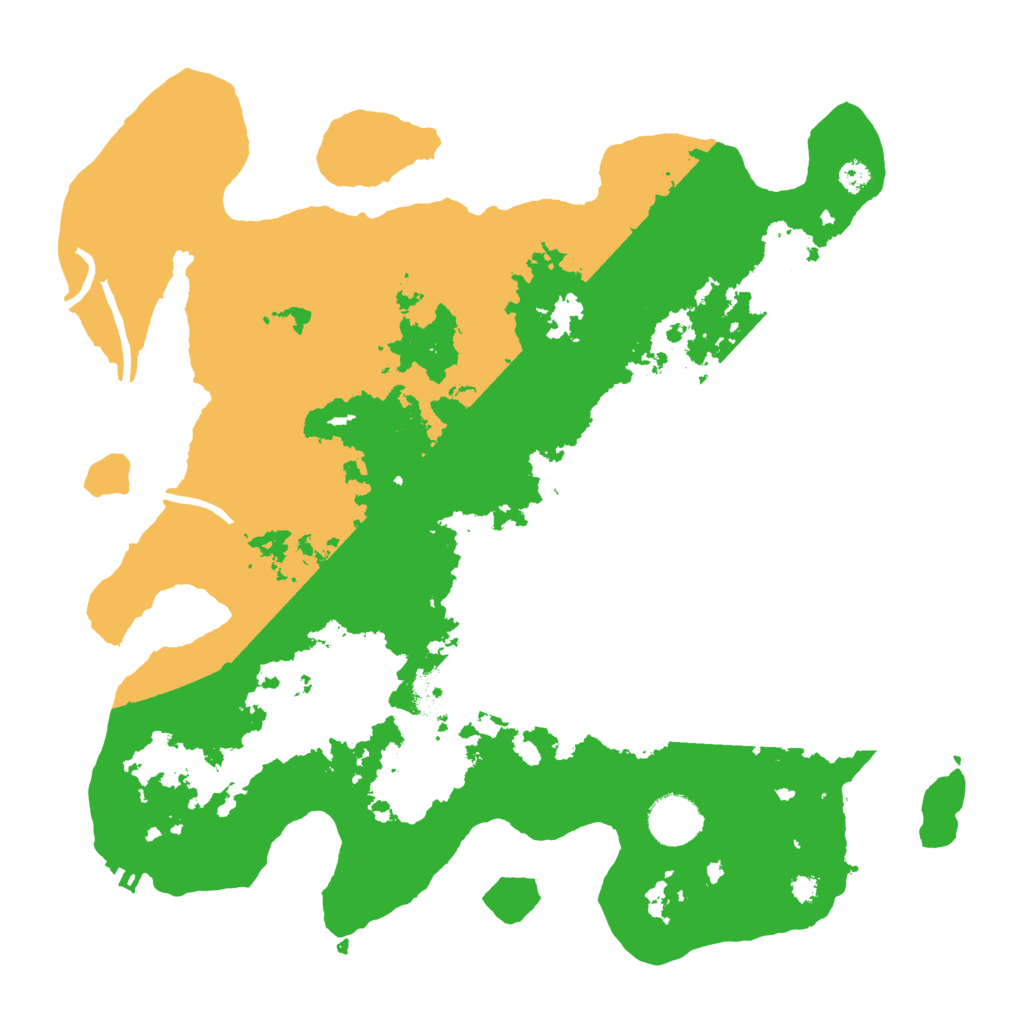 Biome Rust Map: Procedural Map, Size: 3500, Seed: 1061285777