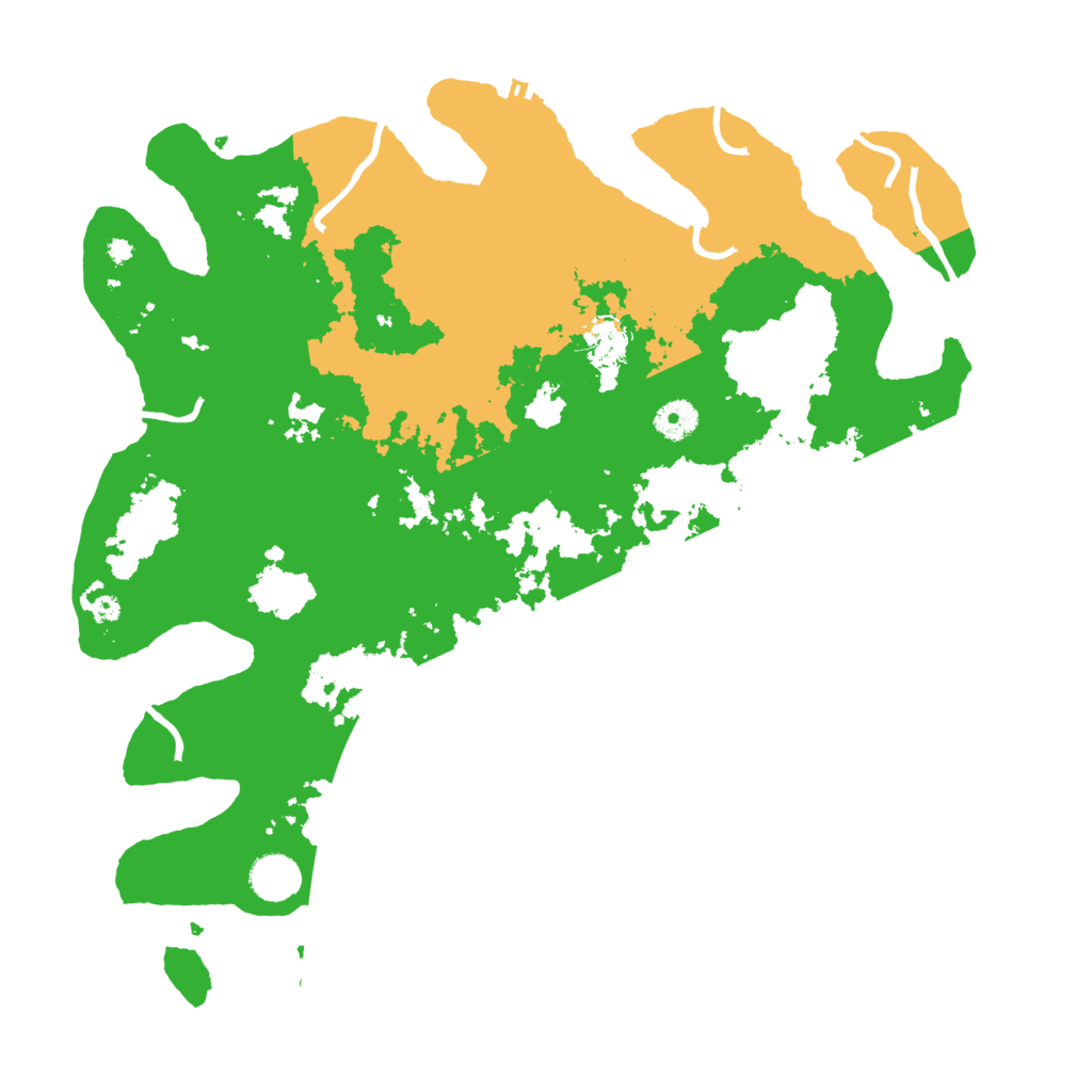 Biome Rust Map: Procedural Map, Size: 4000, Seed: 518289415