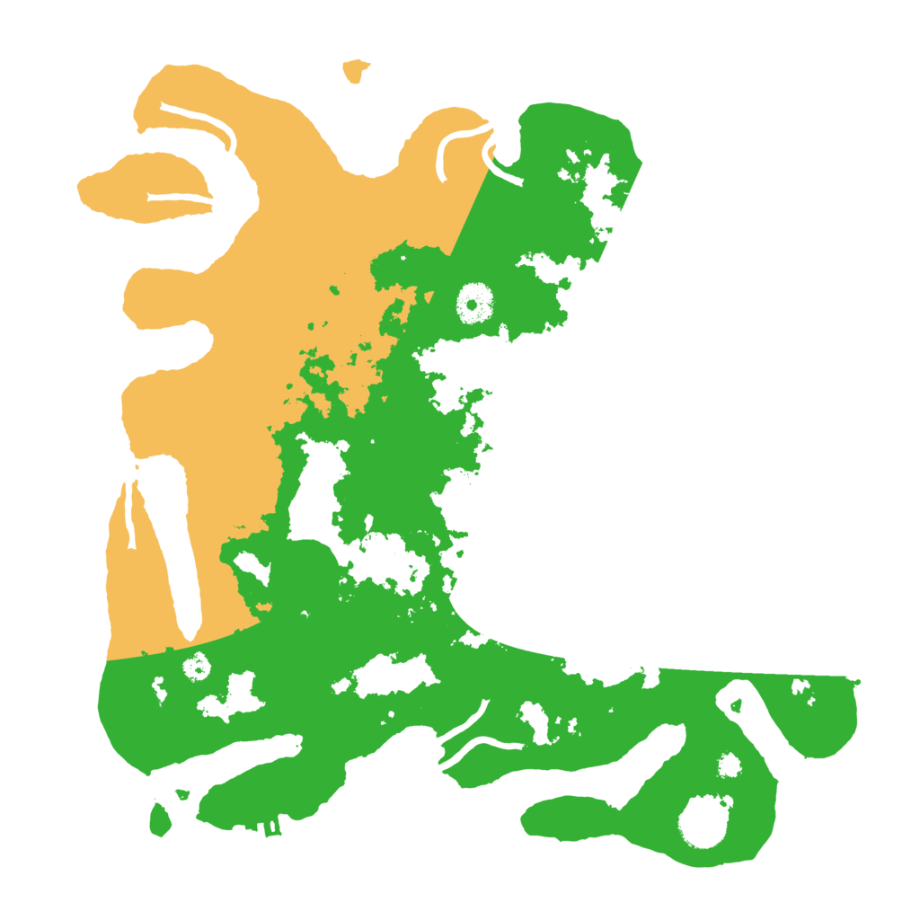 Biome Rust Map: Procedural Map, Size: 3500, Seed: 72586704