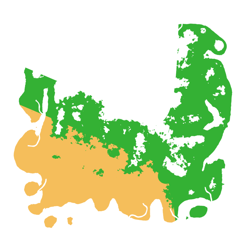 Biome Rust Map: Procedural Map, Size: 4500, Seed: 1218208043