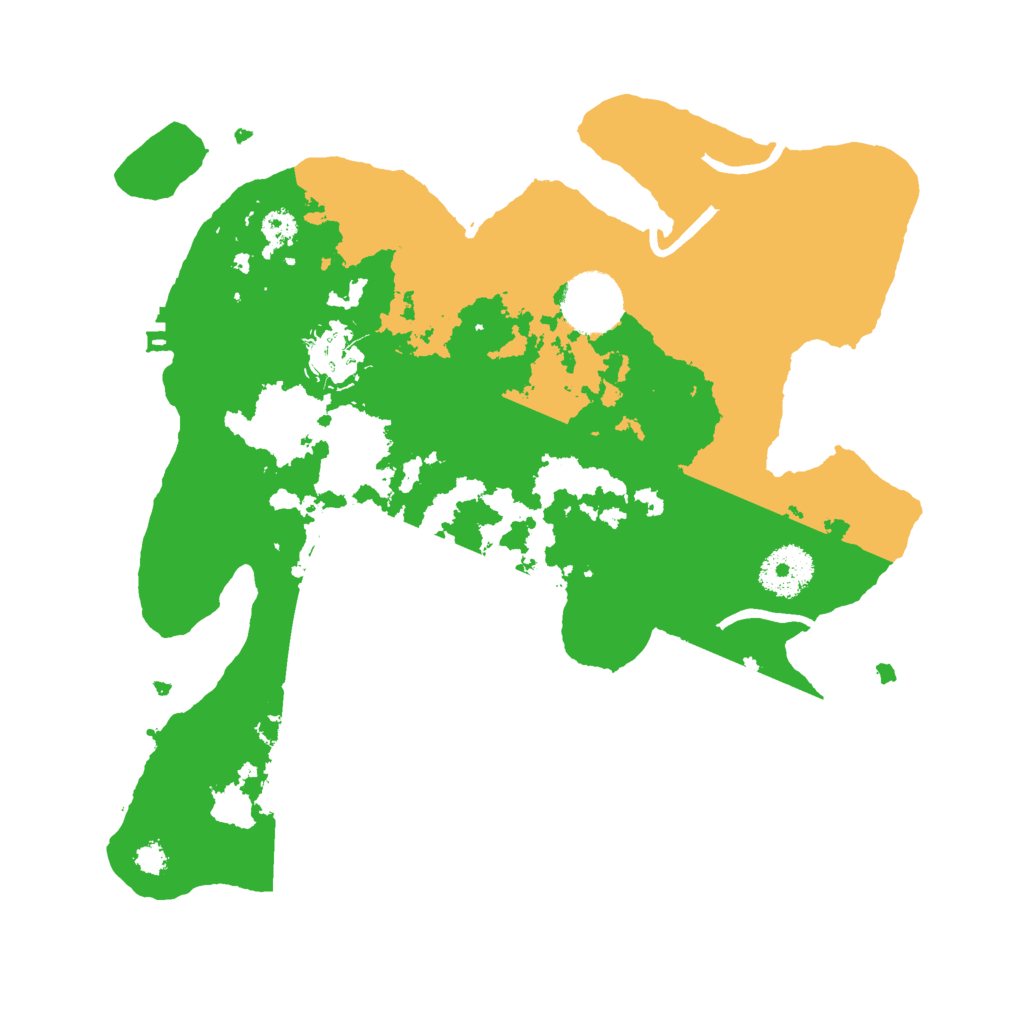 Biome Rust Map: Procedural Map, Size: 3000, Seed: 31970365
