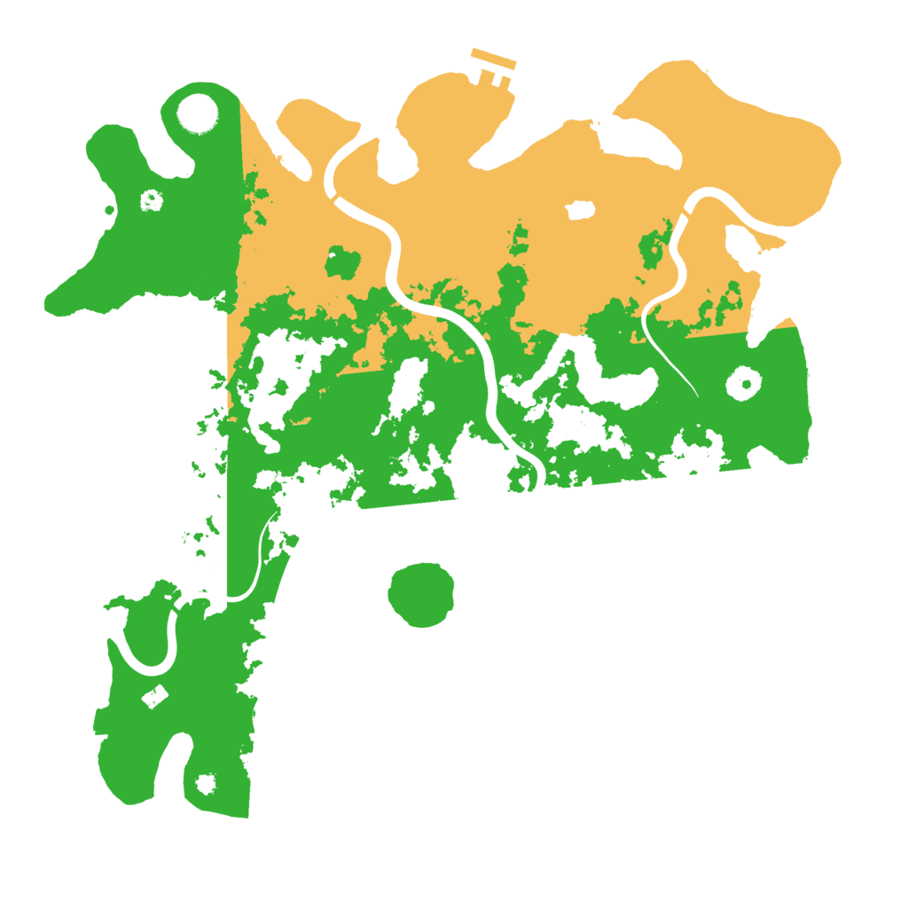 Biome Rust Map: Procedural Map, Size: 4000, Seed: 118660782