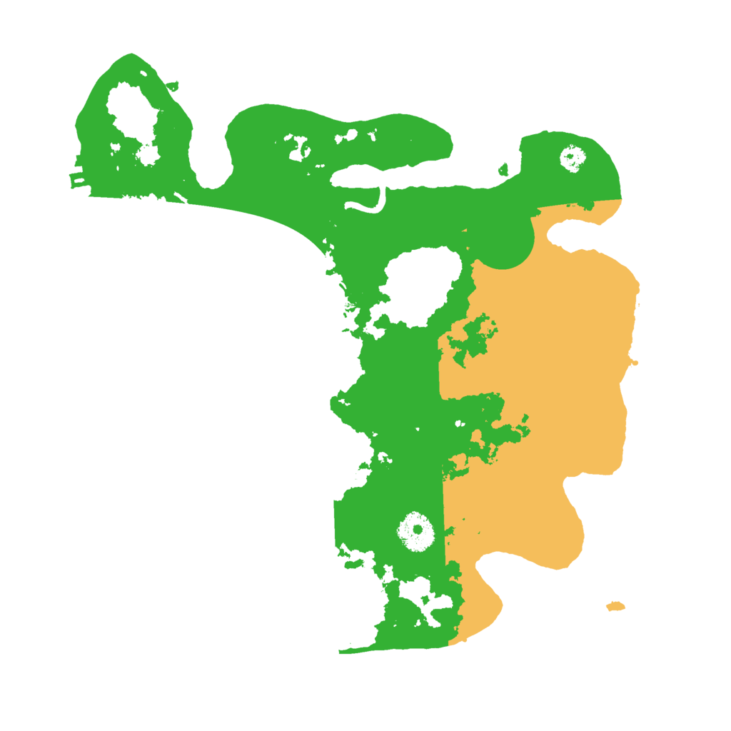 Biome Rust Map: Procedural Map, Size: 3000, Seed: 226113129