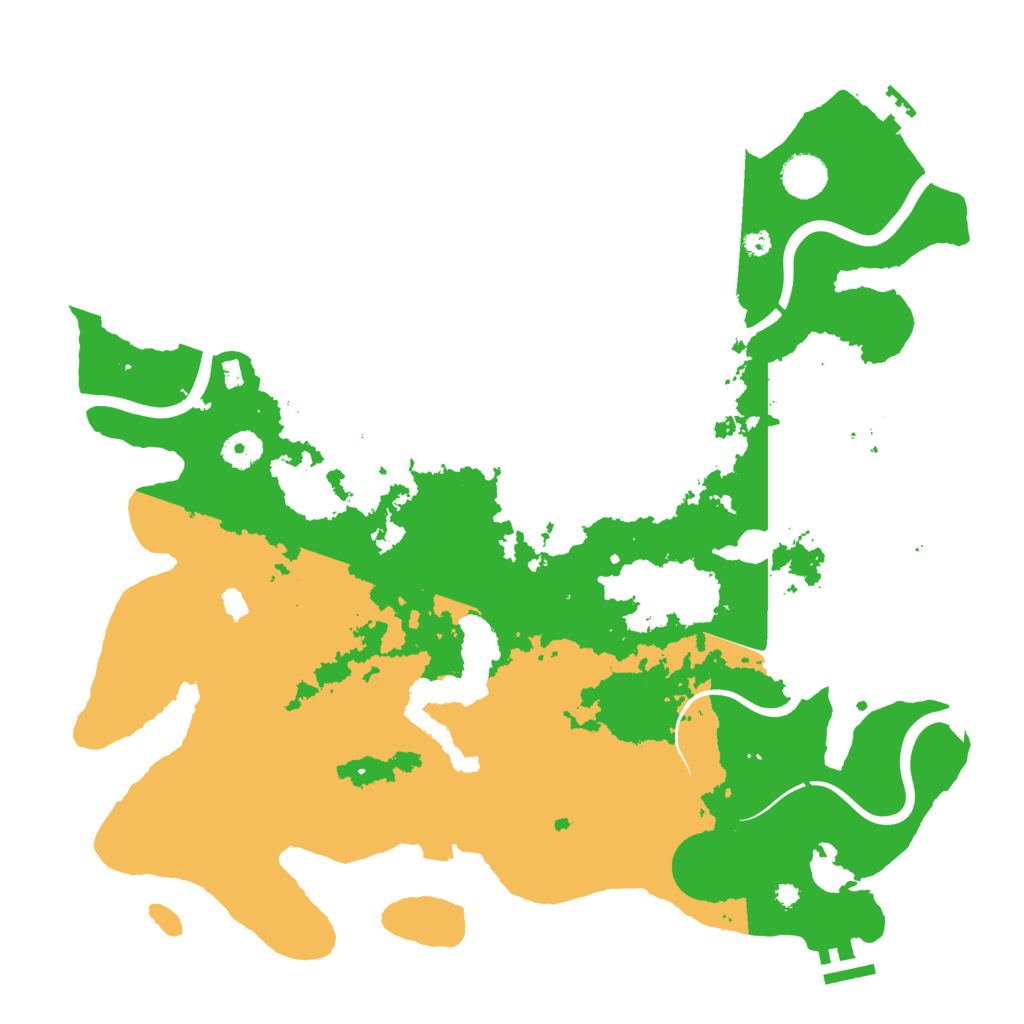 Biome Rust Map: Procedural Map, Size: 4000, Seed: 557243767