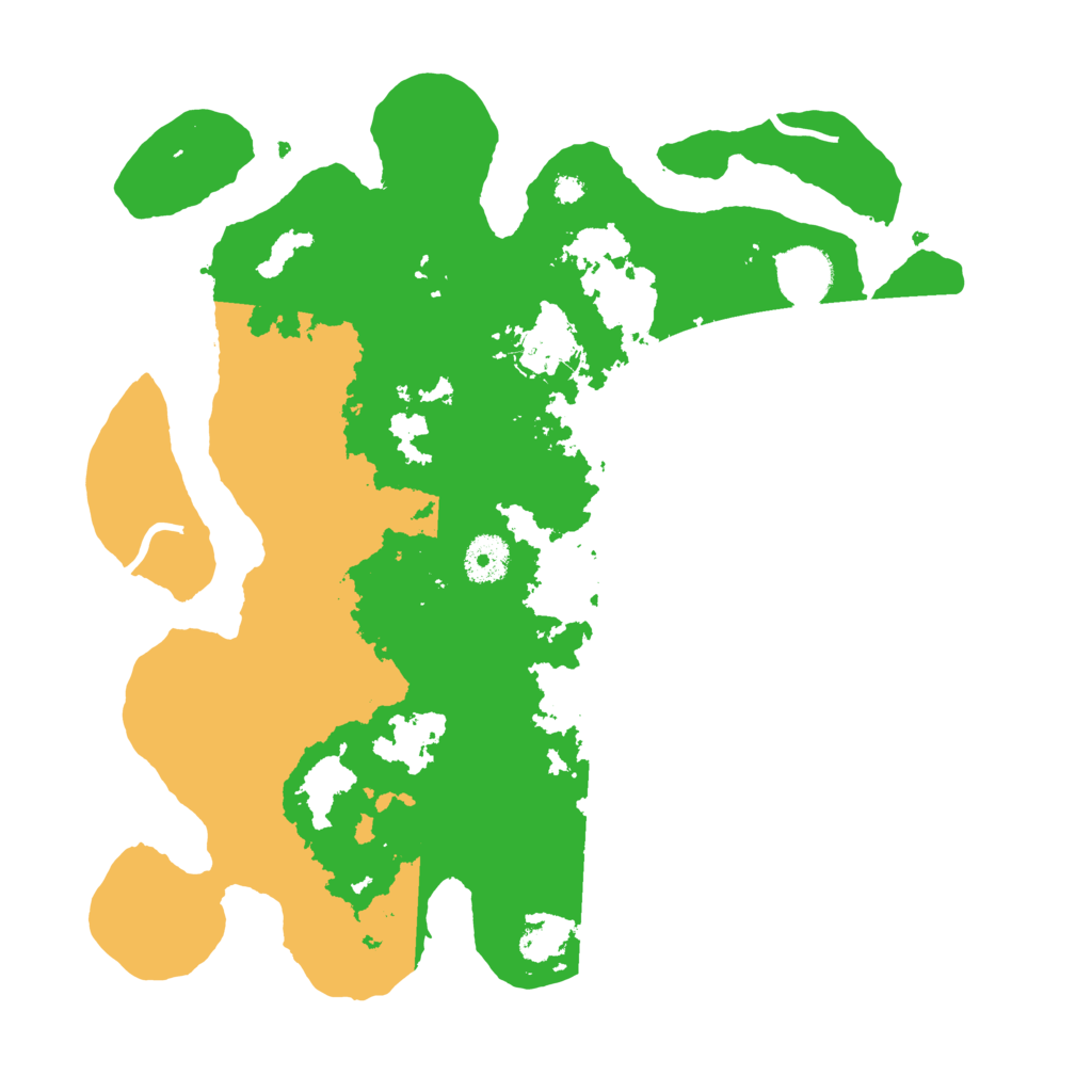 Biome Rust Map: Procedural Map, Size: 3500, Seed: 1341309989