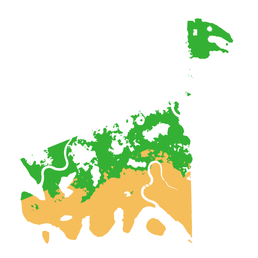Biome Rust Map: Procedural Map, Size: 4400, Seed: 1866910634