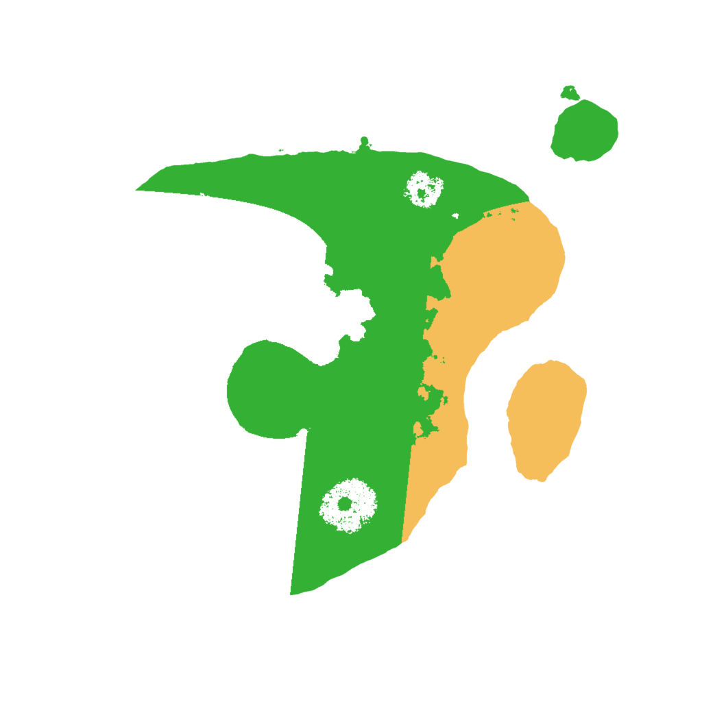 Biome Rust Map: Procedural Map, Size: 2000, Seed: 148872547