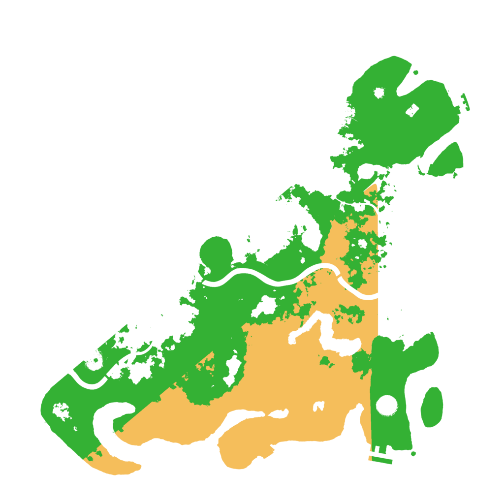 Biome Rust Map: Procedural Map, Size: 4250, Seed: 212151222