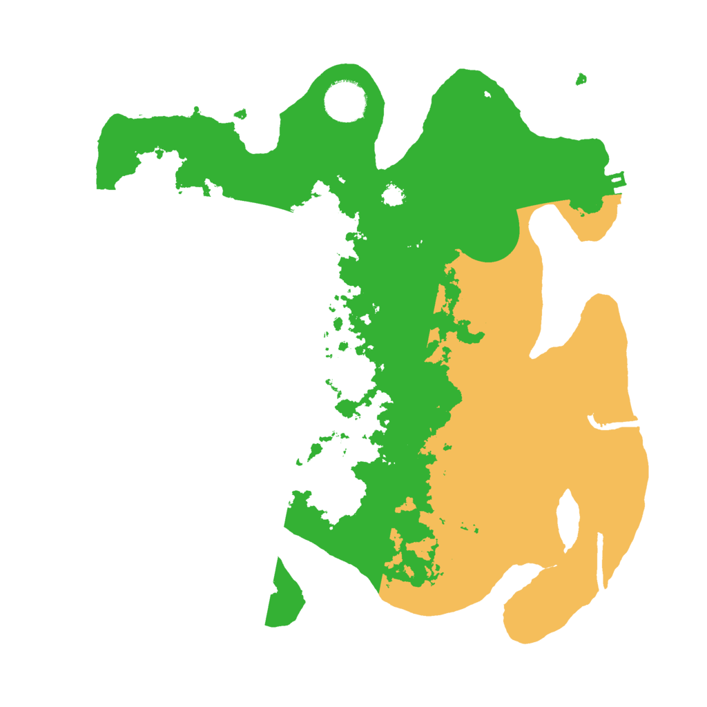 Biome Rust Map: Procedural Map, Size: 3000, Seed: 666228309
