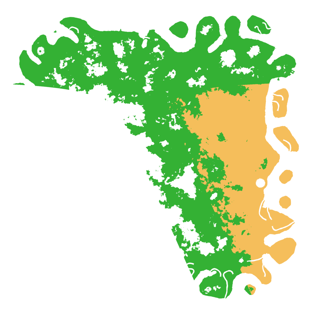Biome Rust Map: Procedural Map, Size: 6000, Seed: 816673727