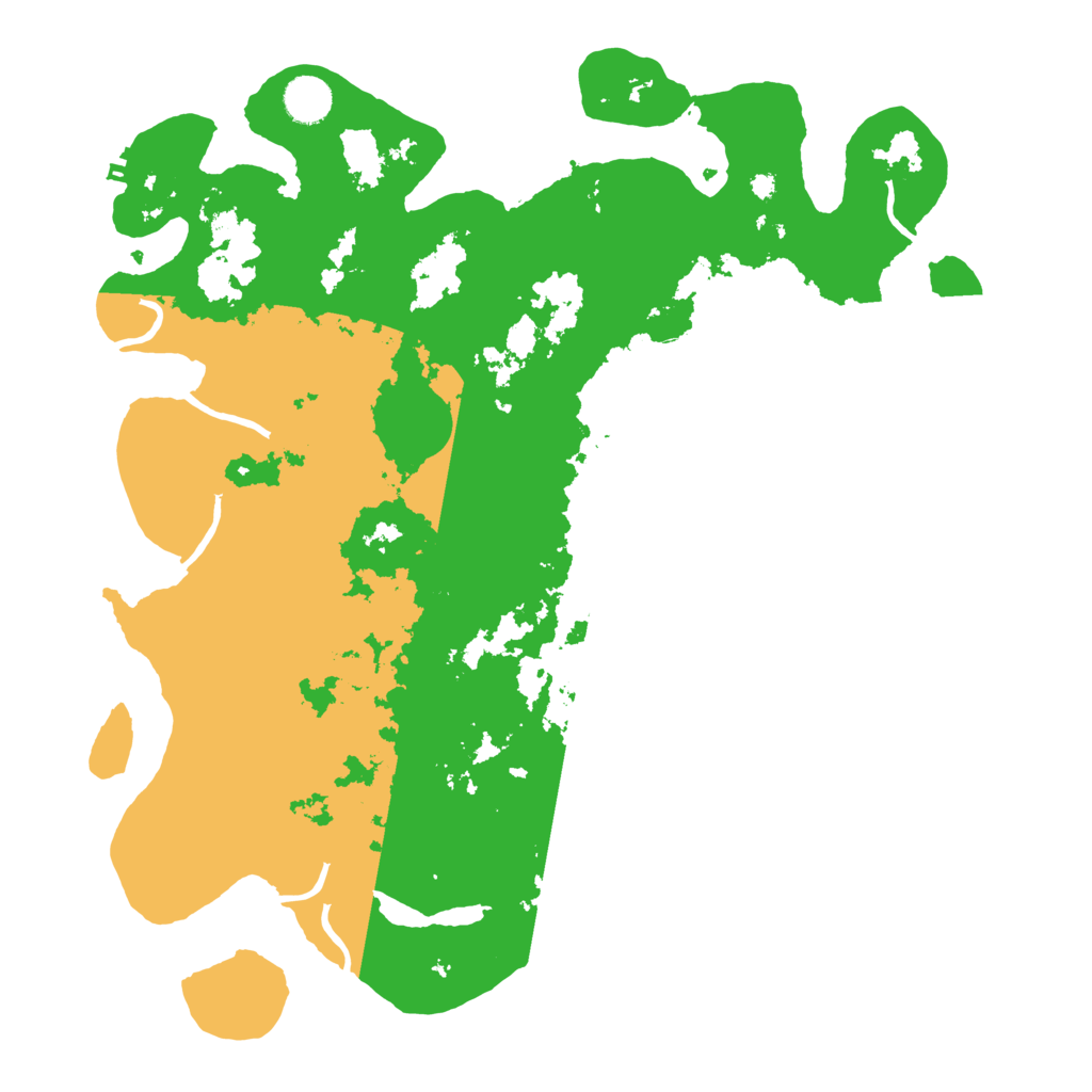 Biome Rust Map: Procedural Map, Size: 4000, Seed: 893