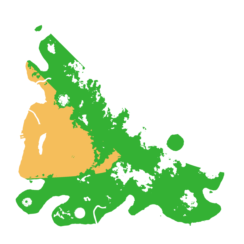 Biome Rust Map: Procedural Map, Size: 4000, Seed: 57612476