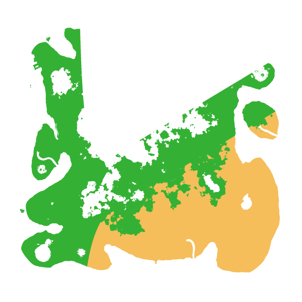 Biome Rust Map: Procedural Map, Size: 3500, Seed: 114223187