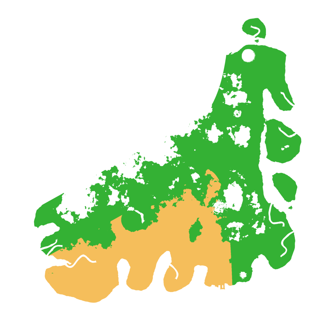 Biome Rust Map: Procedural Map, Size: 4250, Seed: 453244234