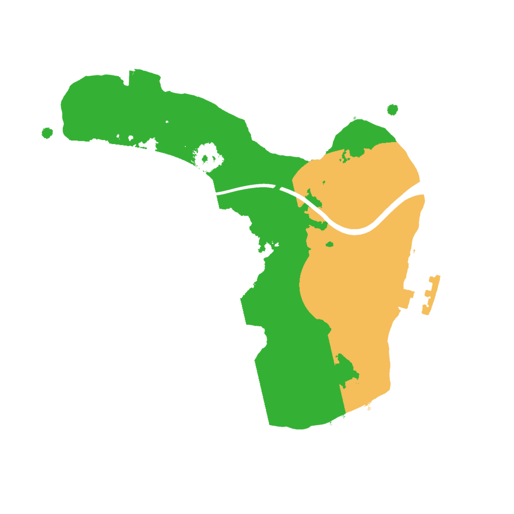 Biome Rust Map: Procedural Map, Size: 1900, Seed: 321006019