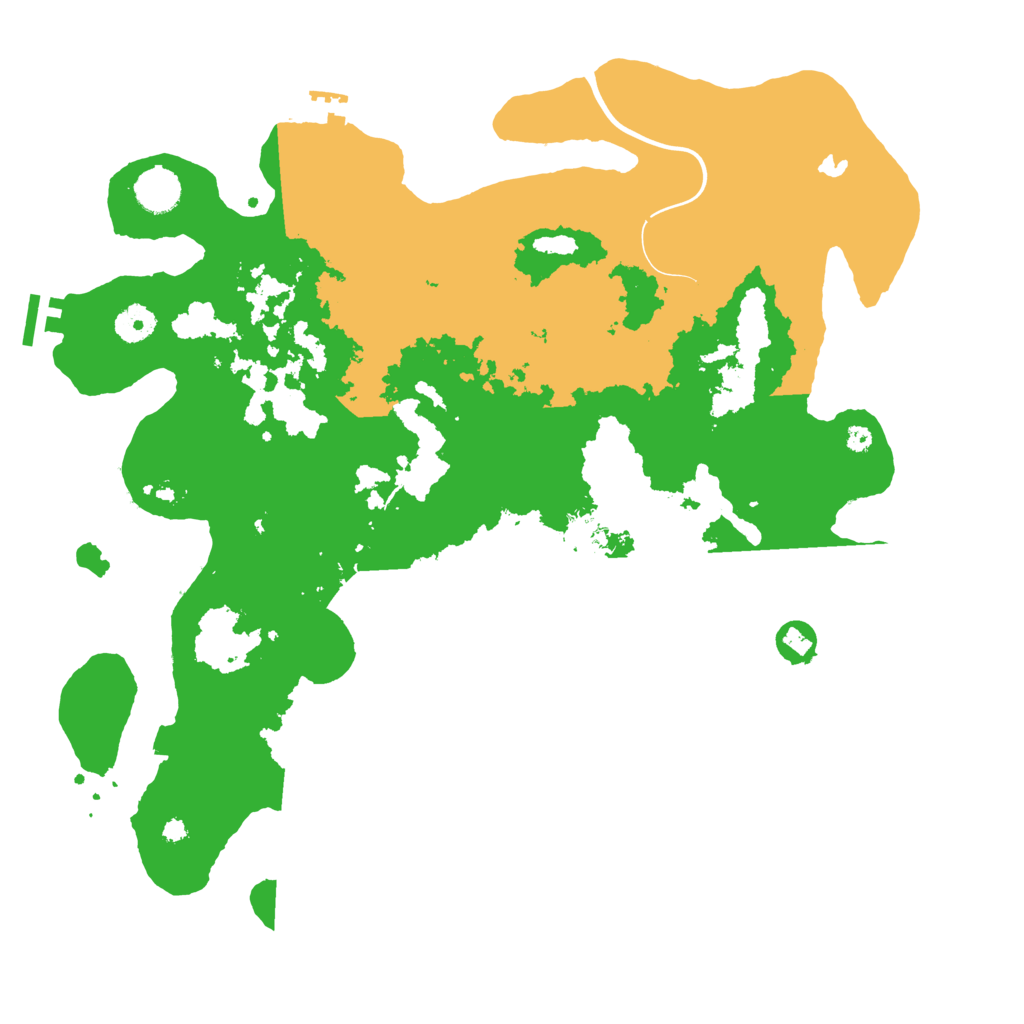Biome Rust Map: Procedural Map, Size: 4000, Seed: 1709580819