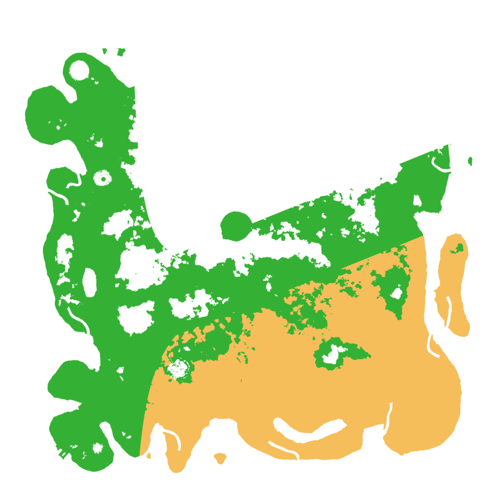 Biome Rust Map: Procedural Map, Size: 4500, Seed: 22416