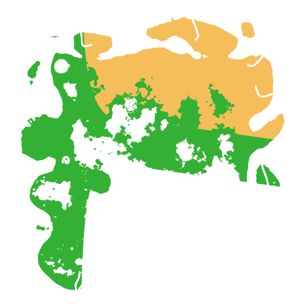 Biome Rust Map: Procedural Map, Size: 3800, Seed: 3424323