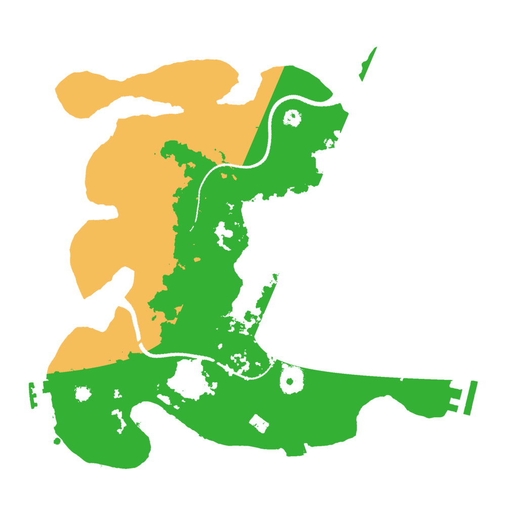 Biome Rust Map: Procedural Map, Size: 3000, Seed: 34560