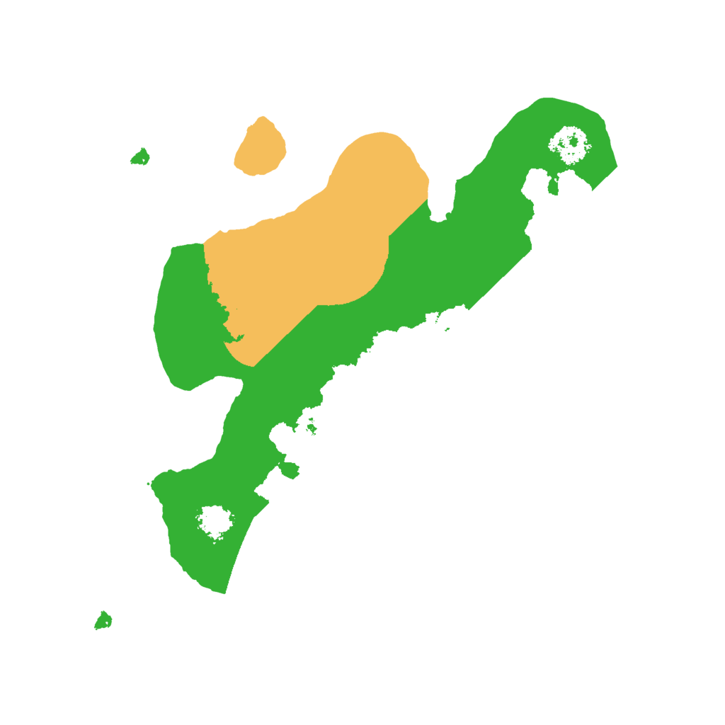 Biome Rust Map: Procedural Map, Size: 2000, Seed: 1934387813