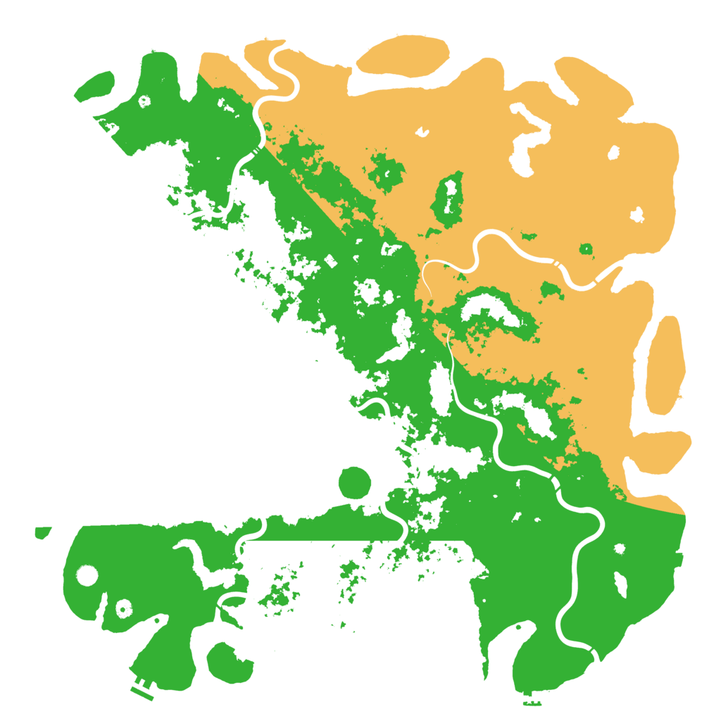 Biome Rust Map: Procedural Map, Size: 6000, Seed: 918875961
