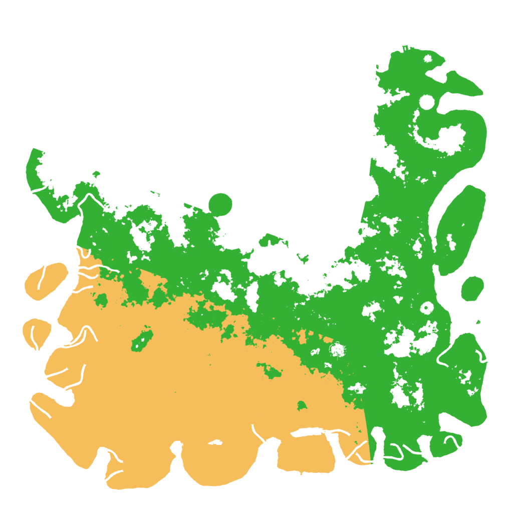 Biome Rust Map: Procedural Map, Size: 6000, Seed: 6645656