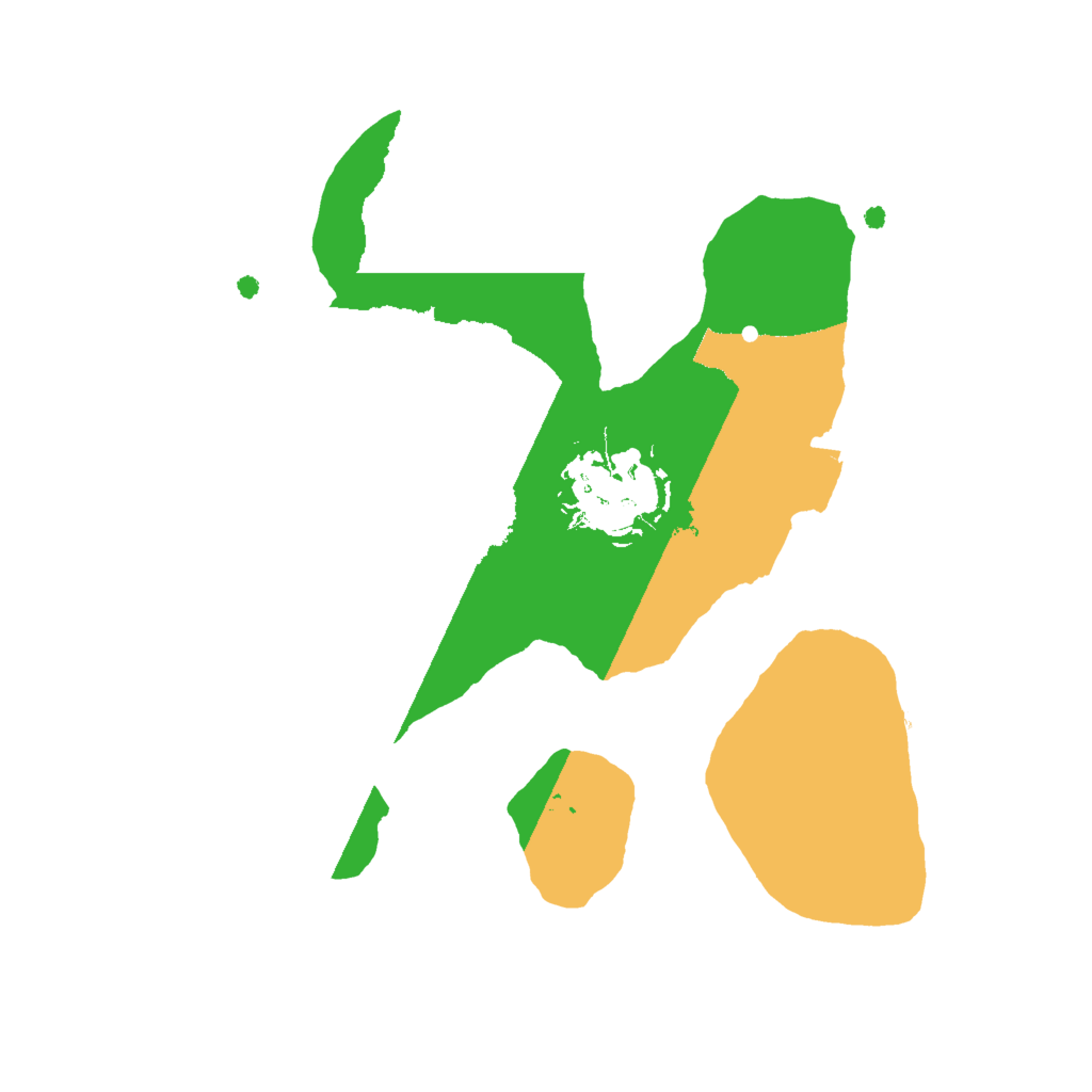 Biome Rust Map: Procedural Map, Size: 2000, Seed: 406135035