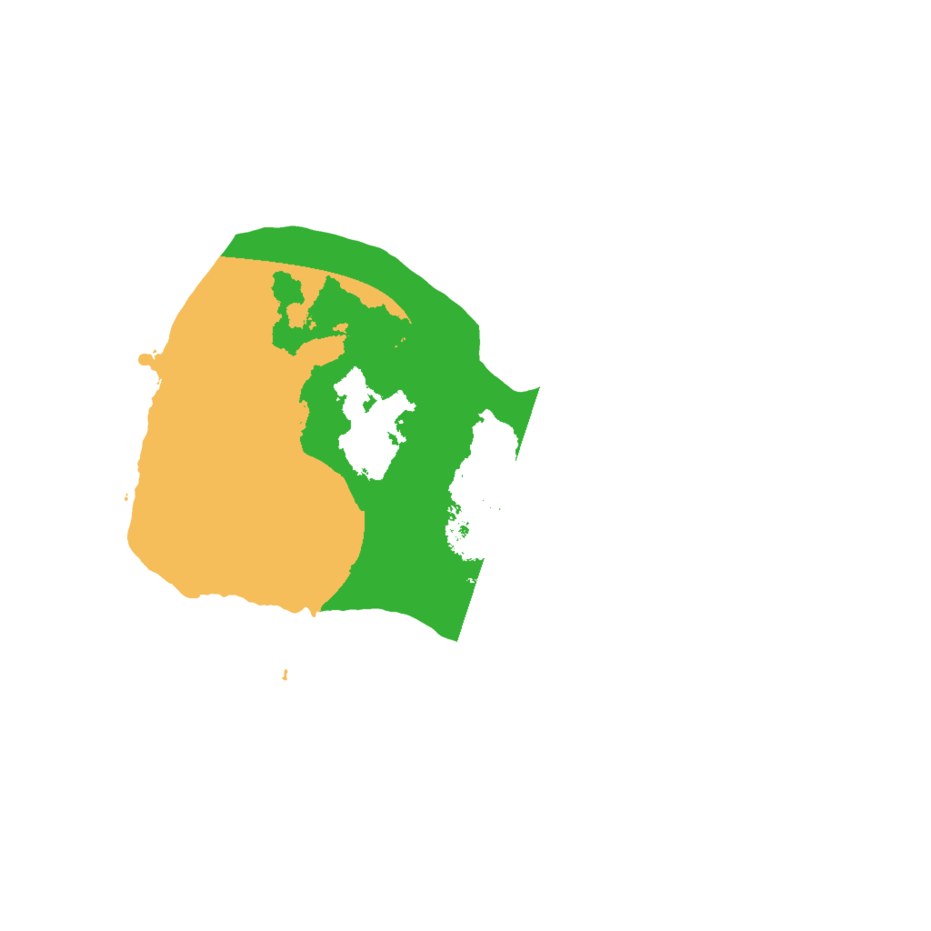 Biome Rust Map: Procedural Map, Size: 1600, Seed: 275332448