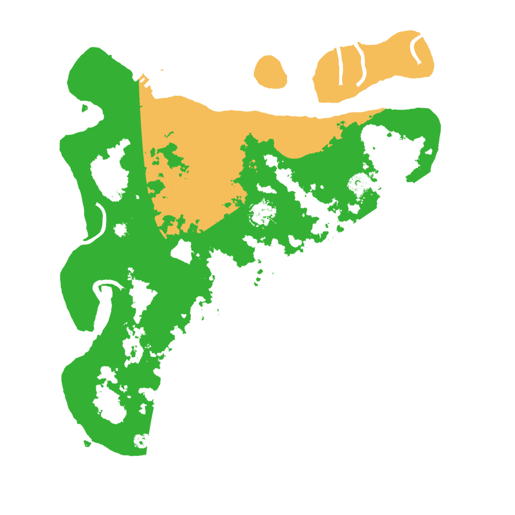Biome Rust Map: Procedural Map, Size: 3550, Seed: 974956848