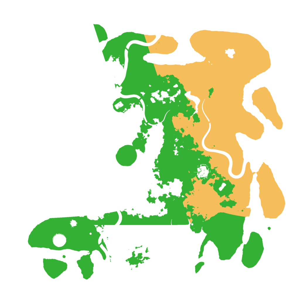 Biome Rust Map: Procedural Map, Size: 4000, Seed: 410463055