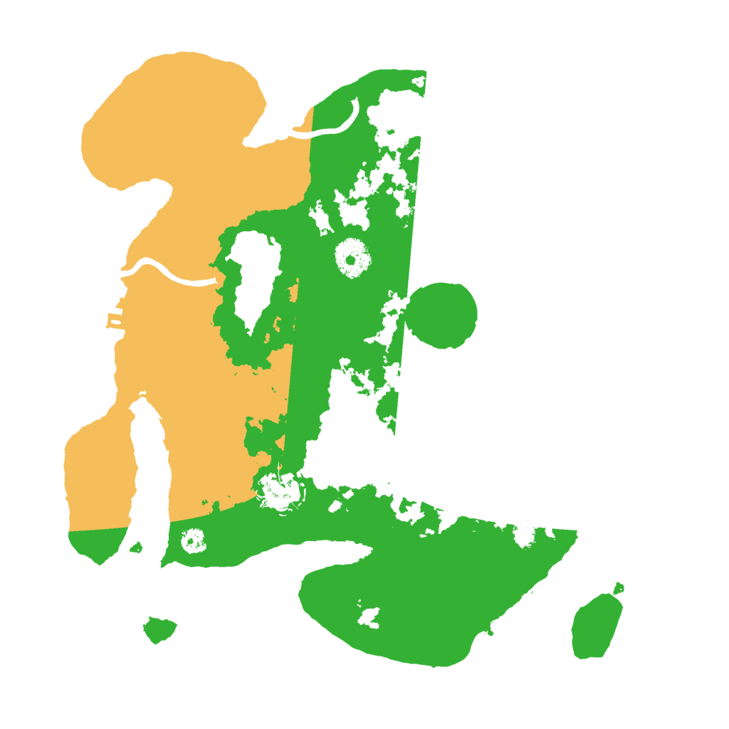 Biome Rust Map: Procedural Map, Size: 3000, Seed: 1490753959