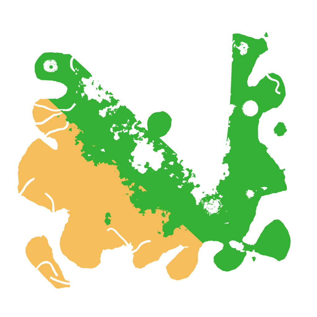 Biome Rust Map: Procedural Map, Size: 3550, Seed: 388248653