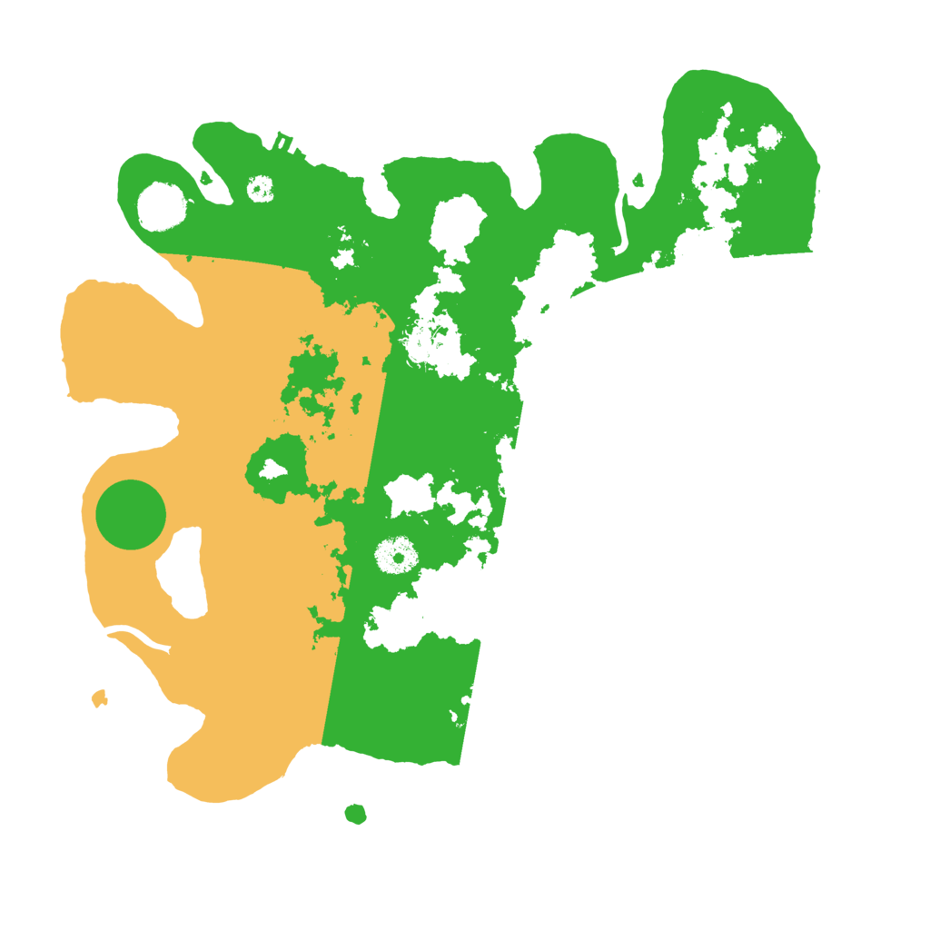 Biome Rust Map: Procedural Map, Size: 3500, Seed: 1175020396