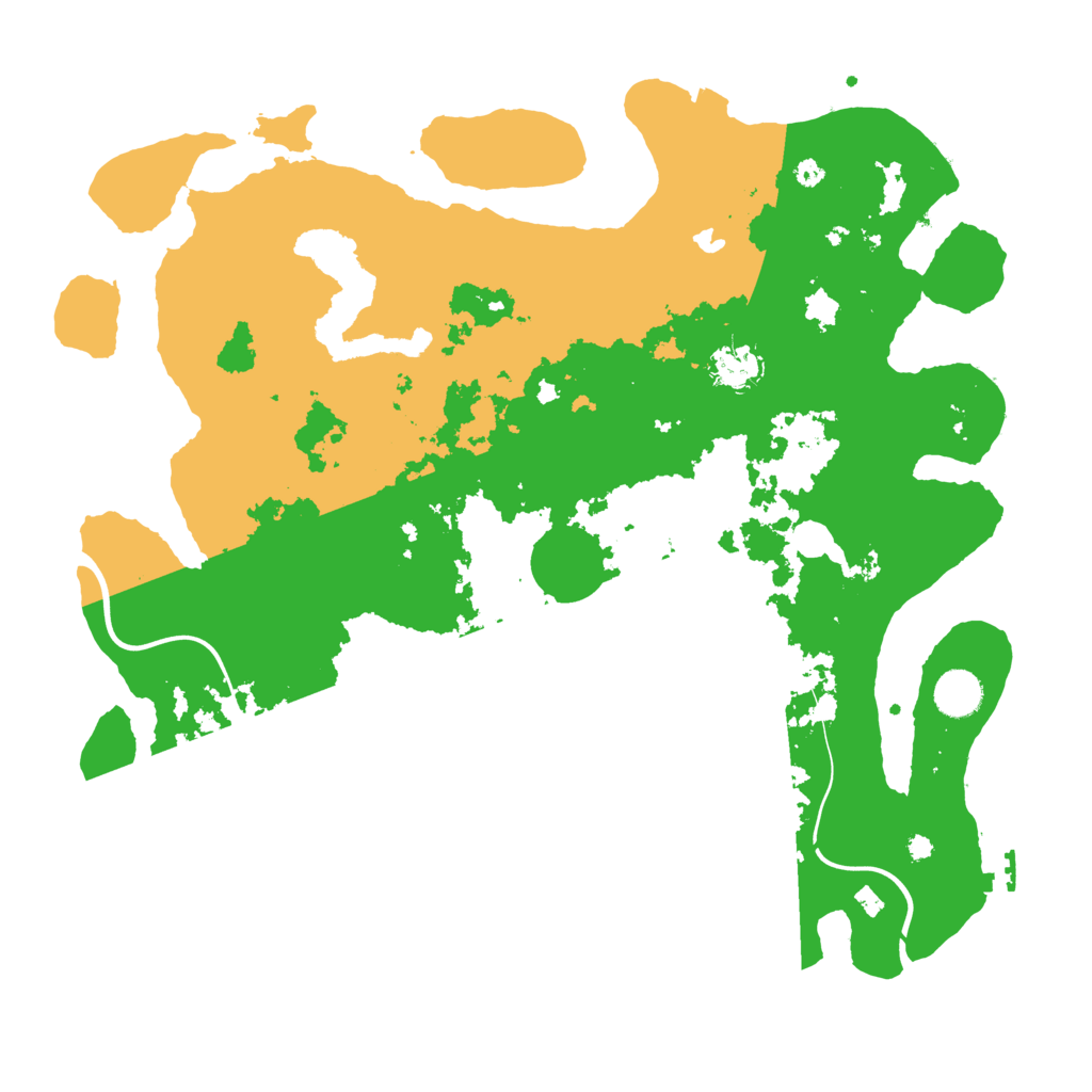 Biome Rust Map: Procedural Map, Size: 4000, Seed: 1251143818