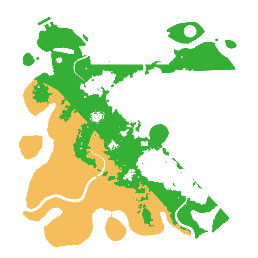 Biome Rust Map: Procedural Map, Size: 3750, Seed: 1450249772