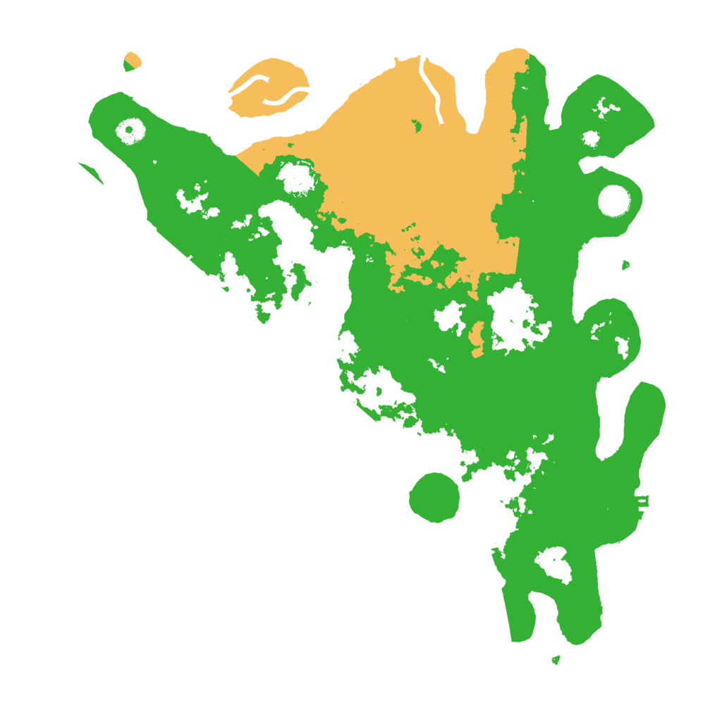 Biome Rust Map: Procedural Map, Size: 4000, Seed: 1253