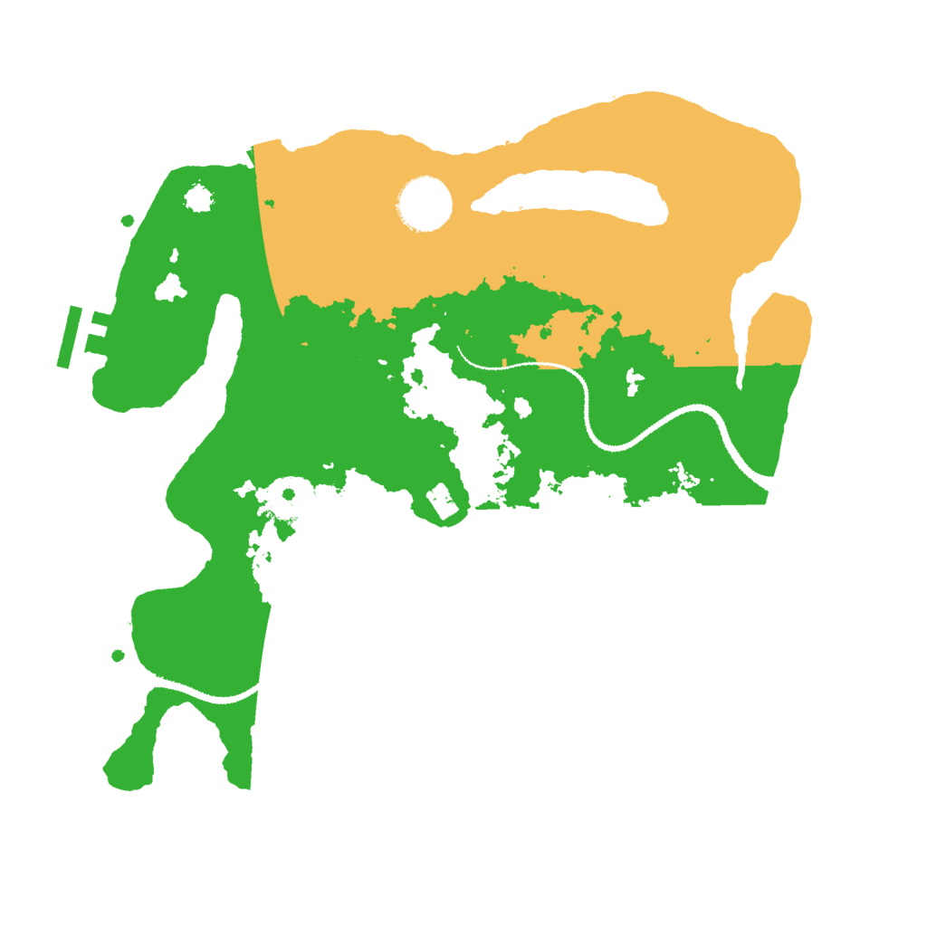 Biome Rust Map: Procedural Map, Size: 3000, Seed: 27352