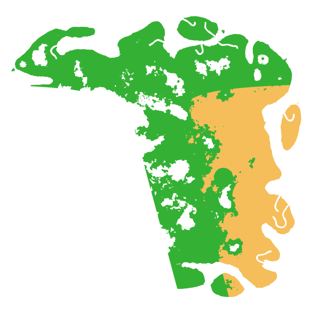 Biome Rust Map: Procedural Map, Size: 4500, Seed: 50050