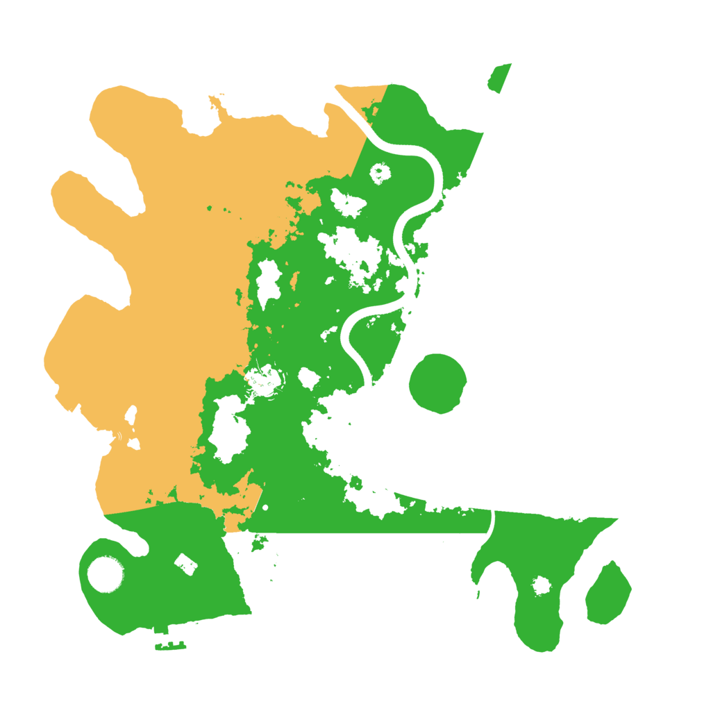Biome Rust Map: Procedural Map, Size: 3500, Seed: 1483713411