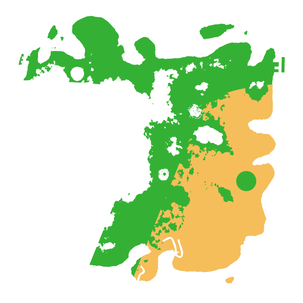 Biome Rust Map: Procedural Map, Size: 4000, Seed: 339133460