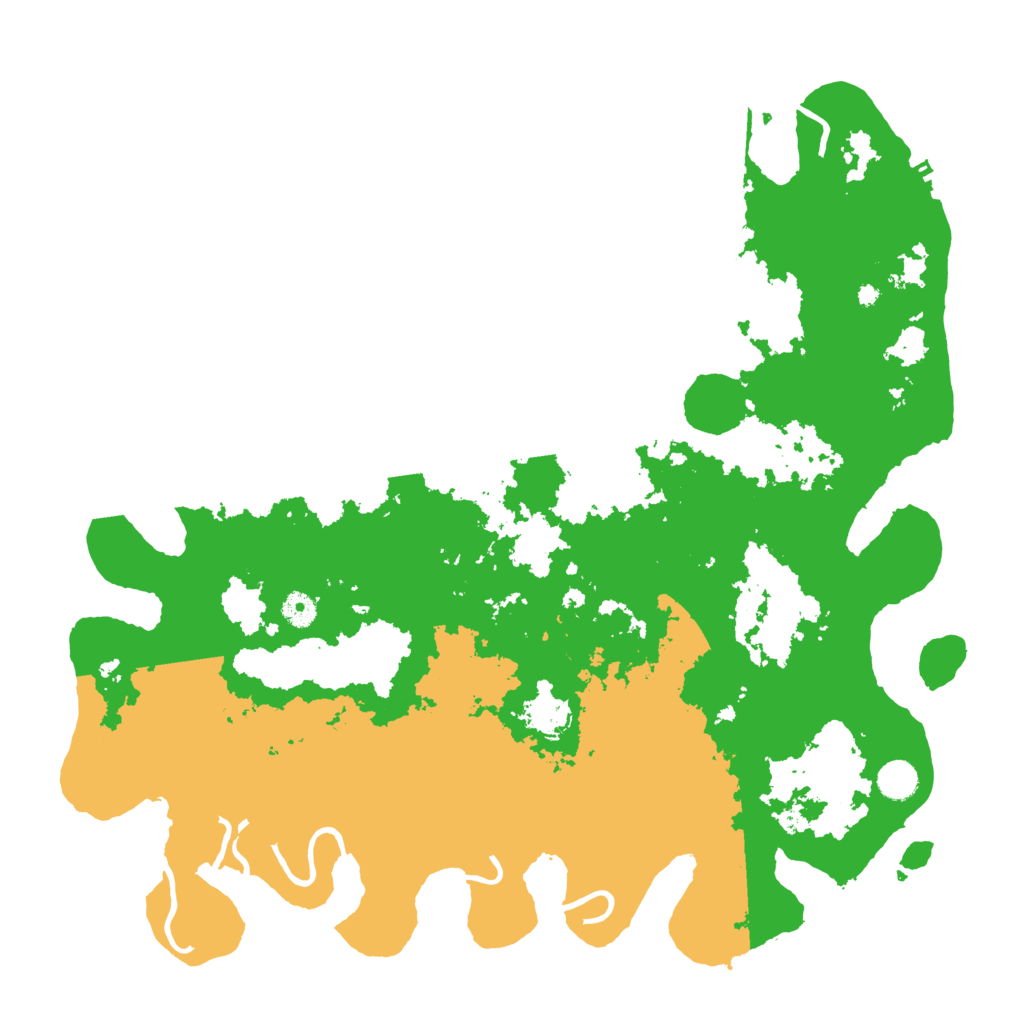 Biome Rust Map: Procedural Map, Size: 4500, Seed: 1103637729