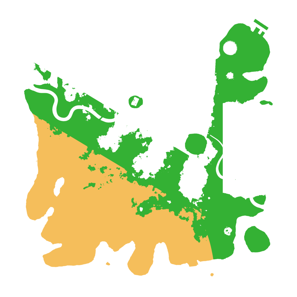 Biome Rust Map: Procedural Map, Size: 3751, Seed: 55401