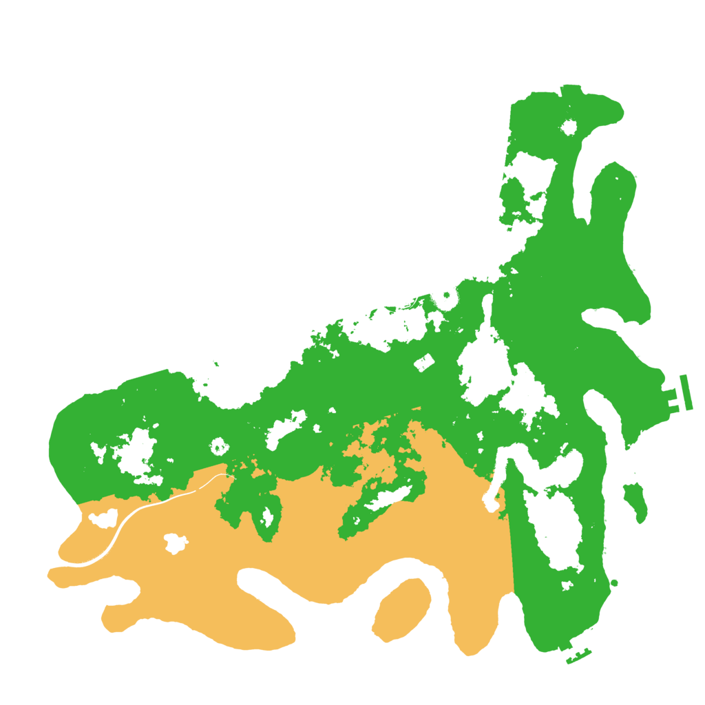 Biome Rust Map: Procedural Map, Size: 4000, Seed: 789324564