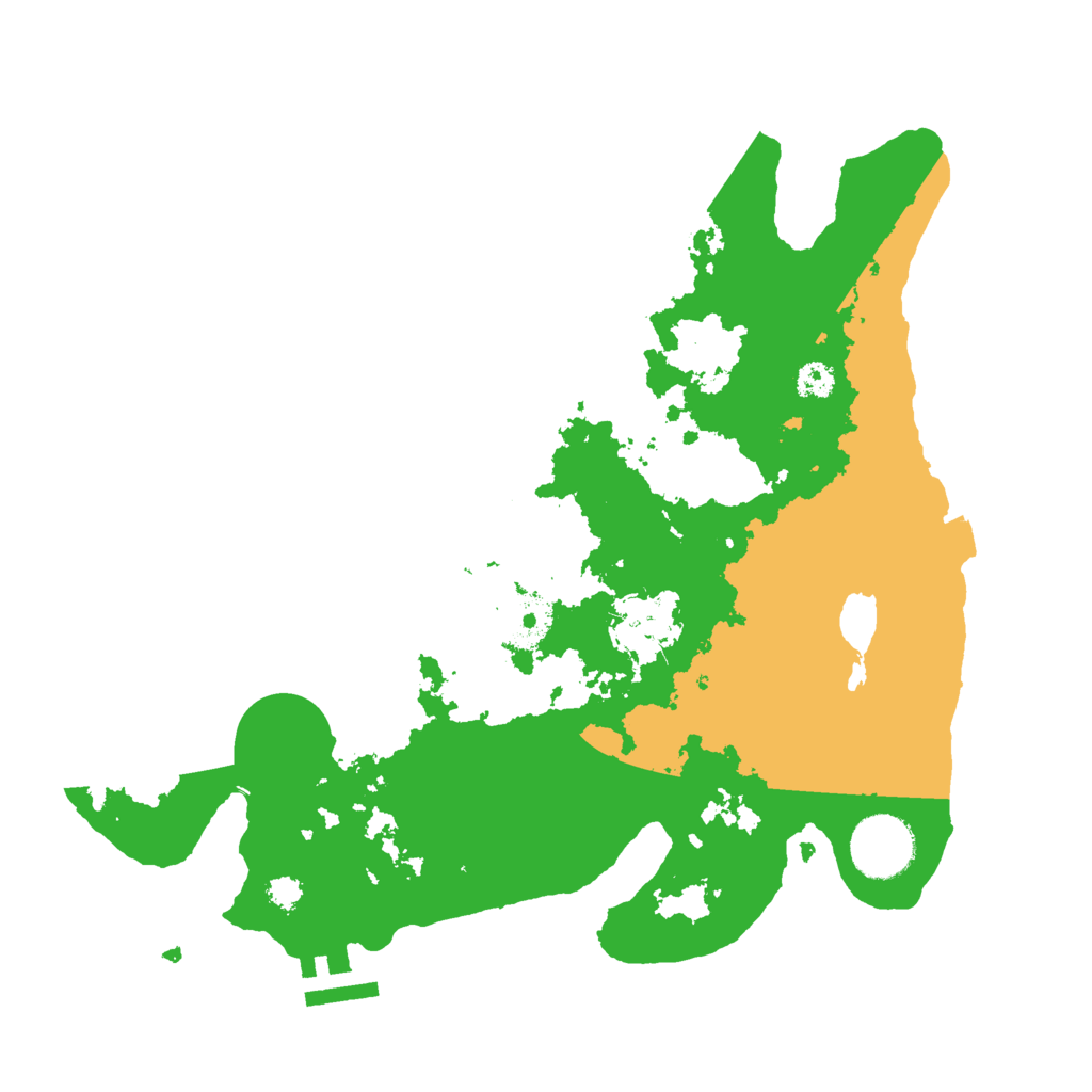Biome Rust Map: Procedural Map, Size: 3000, Seed: 1792857363