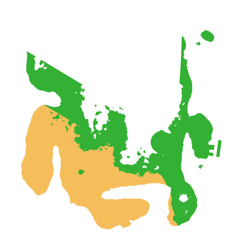 Biome Rust Map: Procedural Map, Size: 3000, Seed: 7628594