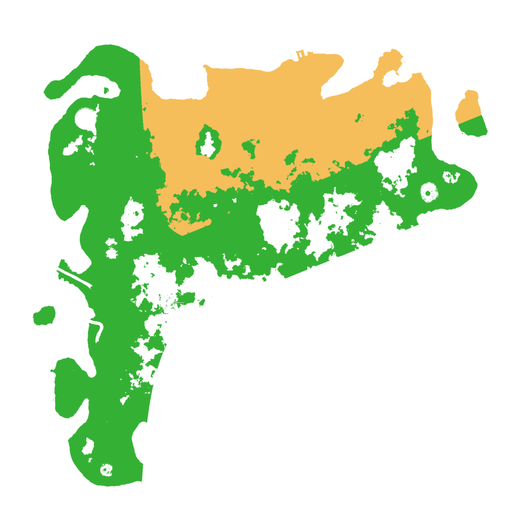 Biome Rust Map: Procedural Map, Size: 4250, Seed: 804880841