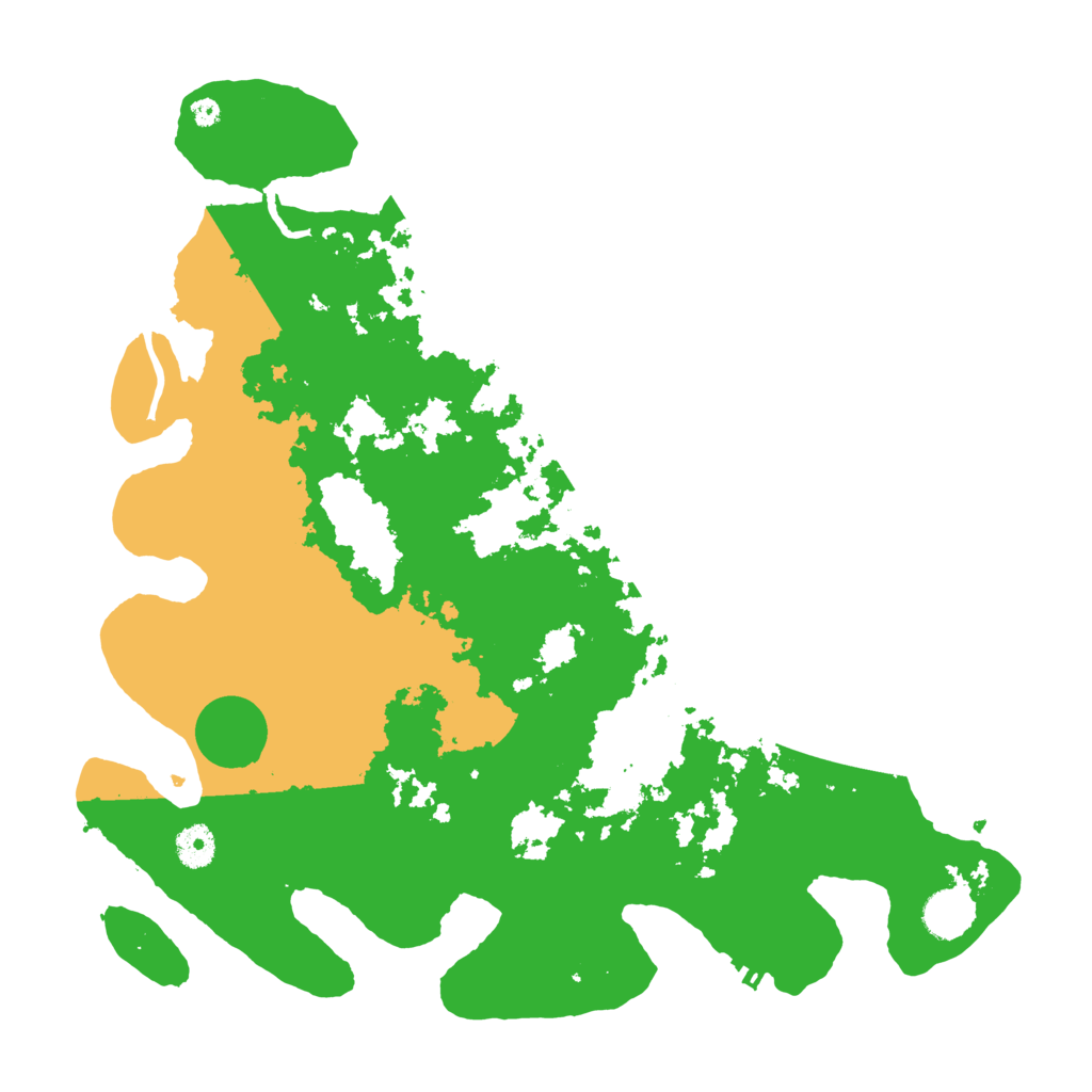 Biome Rust Map: Procedural Map, Size: 4000, Seed: 99963812