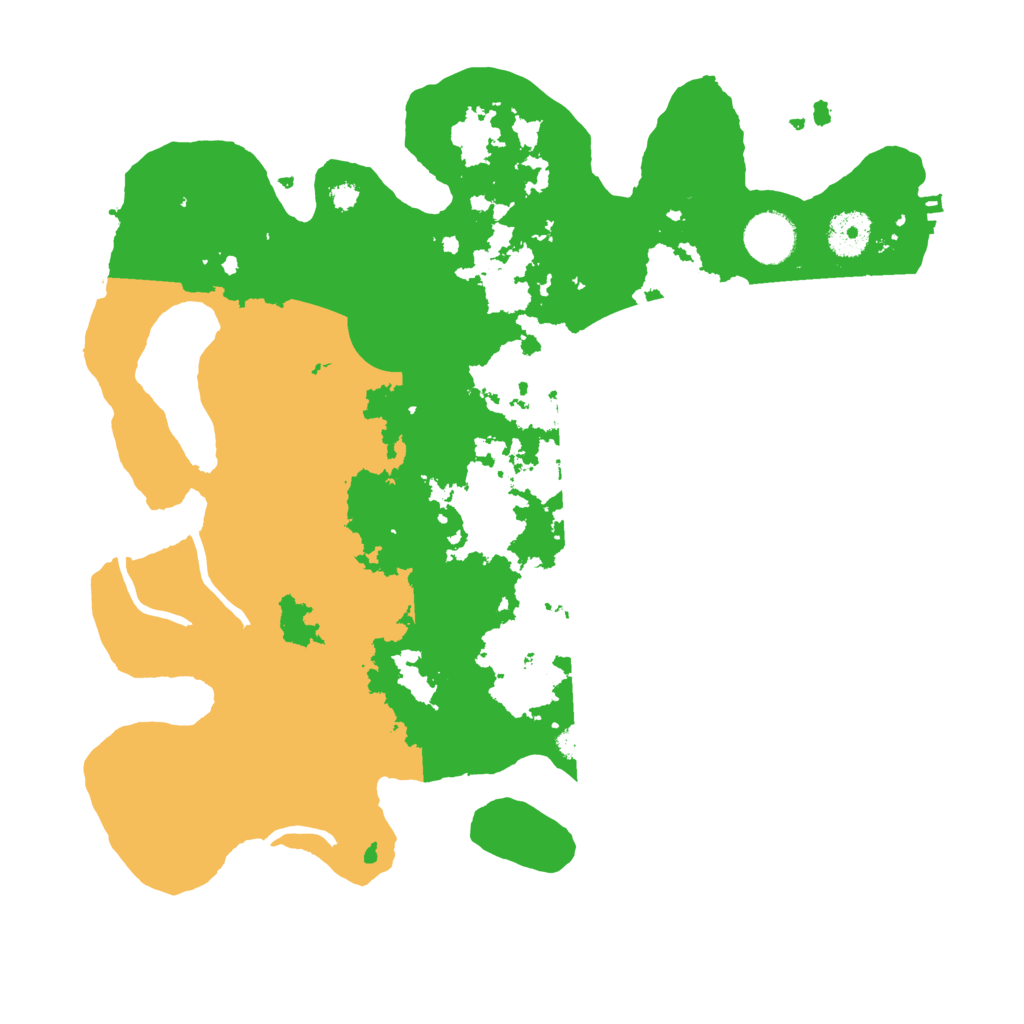 Biome Rust Map: Procedural Map, Size: 3500, Seed: 18425567